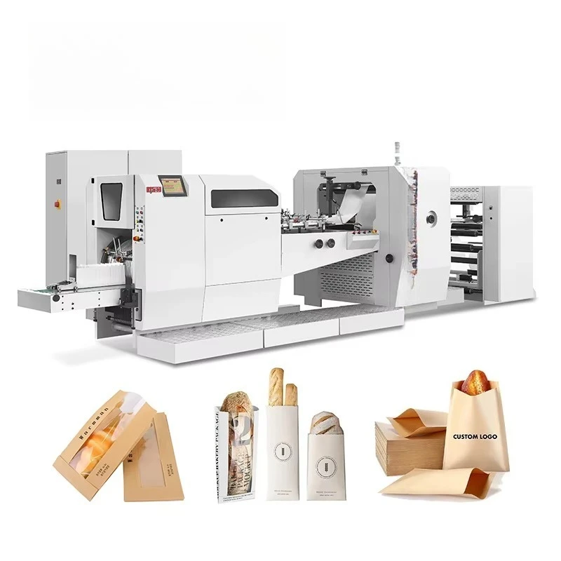 Multifunctional High-Precision Paper Bag Making Machine, Professional Automated Production Line
