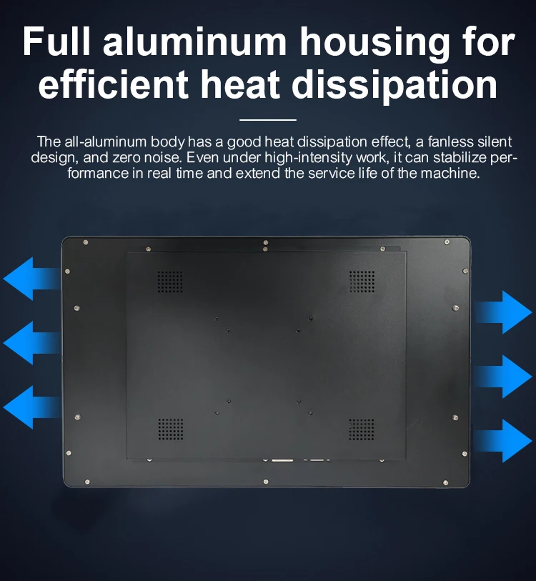 ZJZ 18,5-Zoll-HDMI-Monitor, integrierter werkseitig kundenspezifischer Open-Frame-Display, kapazitiver Touchscreen-Monitor, industrielle Monitore