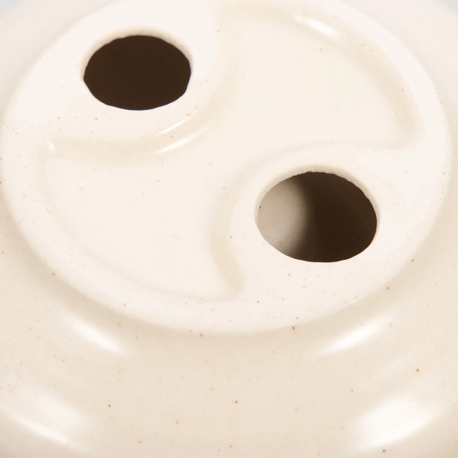 

Ceramic Holder Decorative Candlestick Set Thickened Heat Resistant Tea Light Holder for Home Desktop