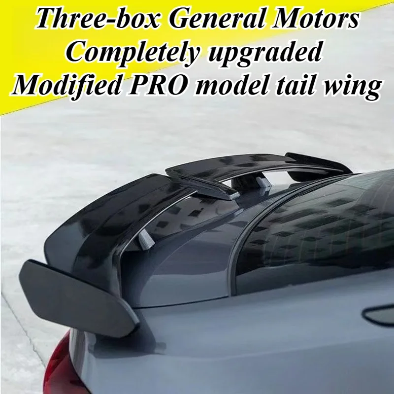

For Universal Car Spoiler No Drilling Seagull Tail Wing GT Style Racing Rear Trunk Spoiler Wing Lip Ducktail Diffuser Upgrade