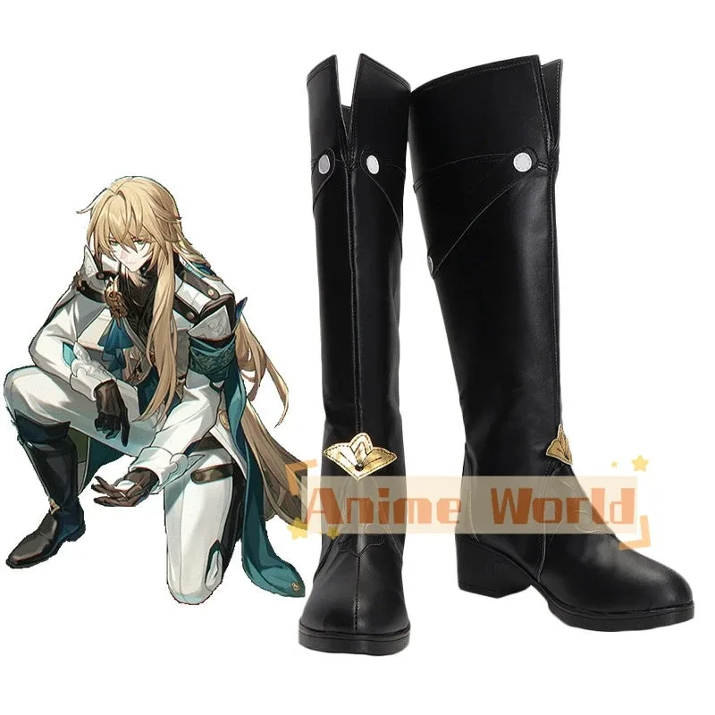 

Honkai: Star Rail Luocha Shoes Cosplay Boots Halloween Carnival Boots Custom Made