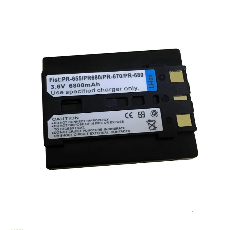 3.6V 6600mAh Battery for Photo Research LHJBT-L11 PR-680 PR-680L PR-670 High Quality Replacement Battery