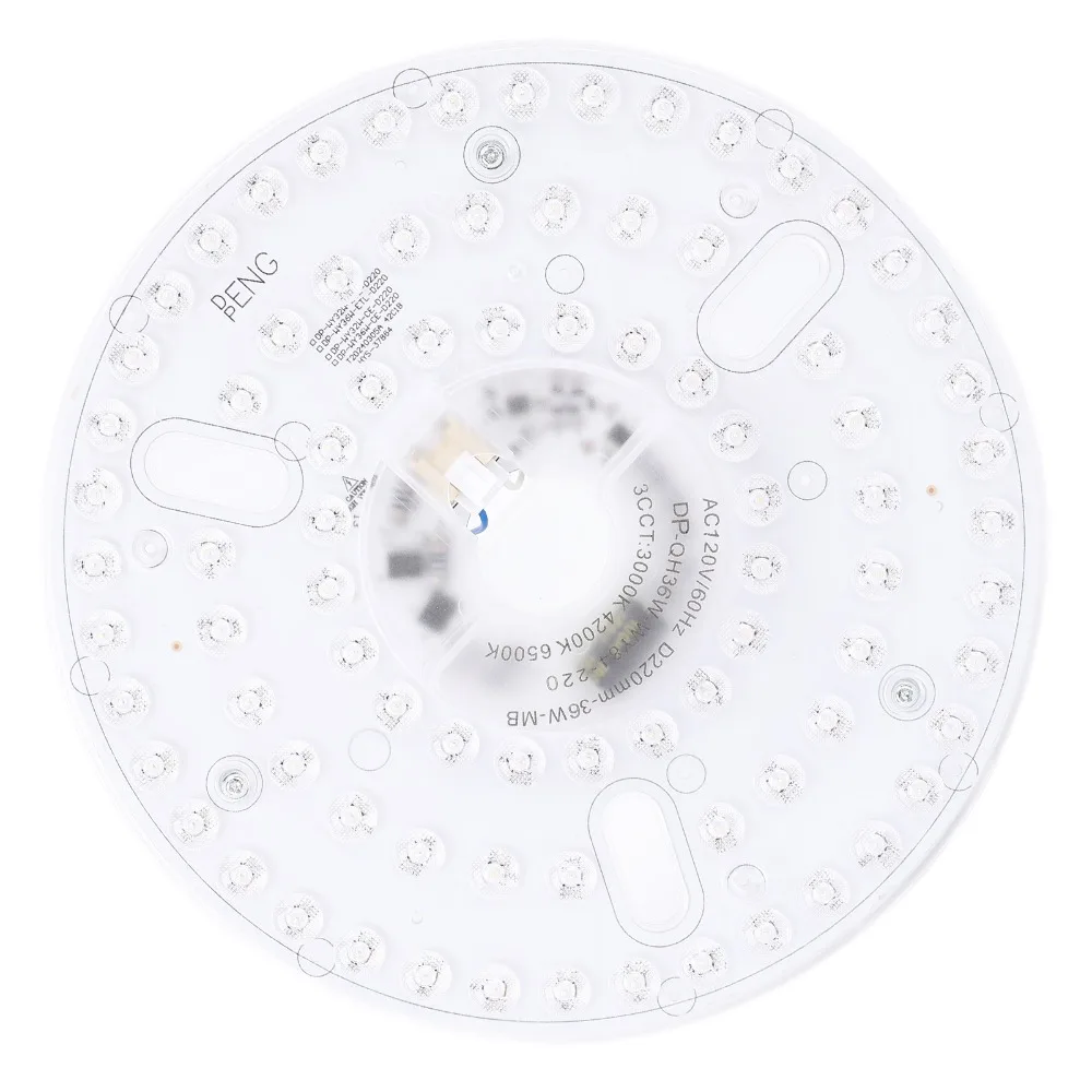 8.66 Inch Ceiling Fan LED Light Replacement 36W 120V LED Ceiling Fan Light Retrofit Dimmable Ceiling Fan Light Panel