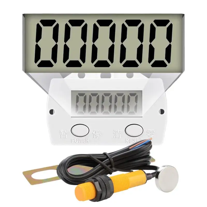 Digital Counter Electronic Digital Display Counter Industry Tally Counter 6-digit Number Count Clicker Counter For Coaching