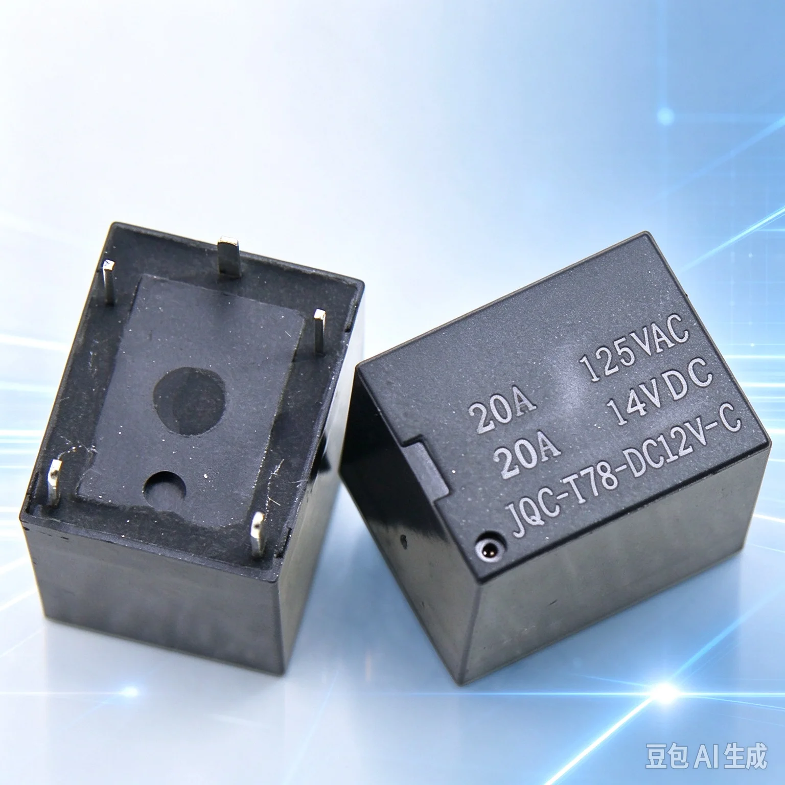 for SRA T78 Electromagnetic Relay 4/5Pin 5V 12V 24V 20A  50pcs