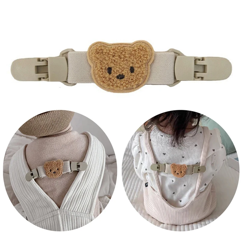 Baby Suspenders Pants Strap Nonslip Clip Shoulder Strap Elastic Shoulder Clip Toddlers Clothing Decors