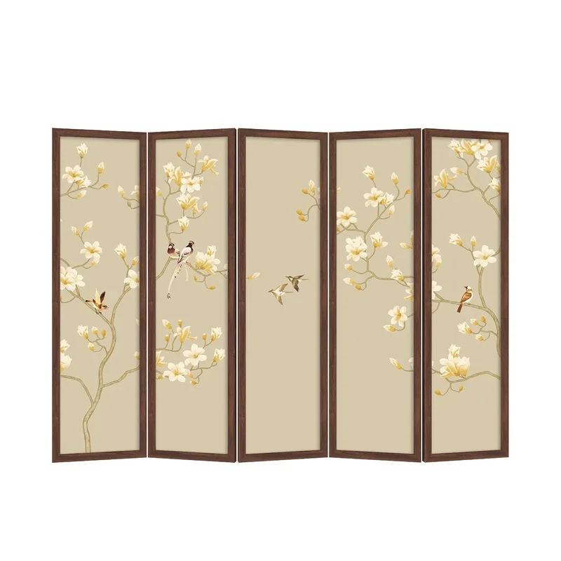 

Screen partition, living room, bedroom shelter, home use, modern simplicity, entrance, antique folding mobile folding screen