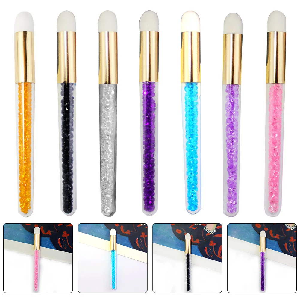 

7Pcs Simple Design Nose Pore Cleaning Brush Cost Effective Skin Brush Pore Cleaning Tool Skin Cleaner