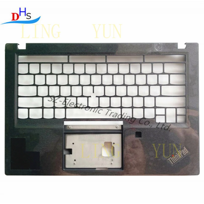 Z  02DM407  New For Lenovo Thinkpad T490s T495s Palmrest Keyboard Bezel Cover