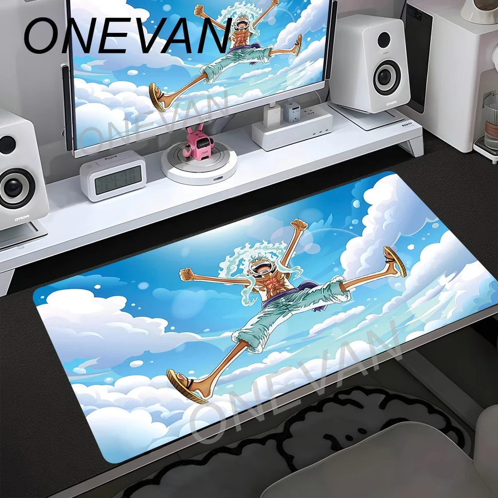 Mouse Pad One Pieces Luffy Larger XL 90x40 Speed Mats Pc Computer Keyboard Anti-slip Rubber Desk Mat Gaming Accessories Mousepad - view 2