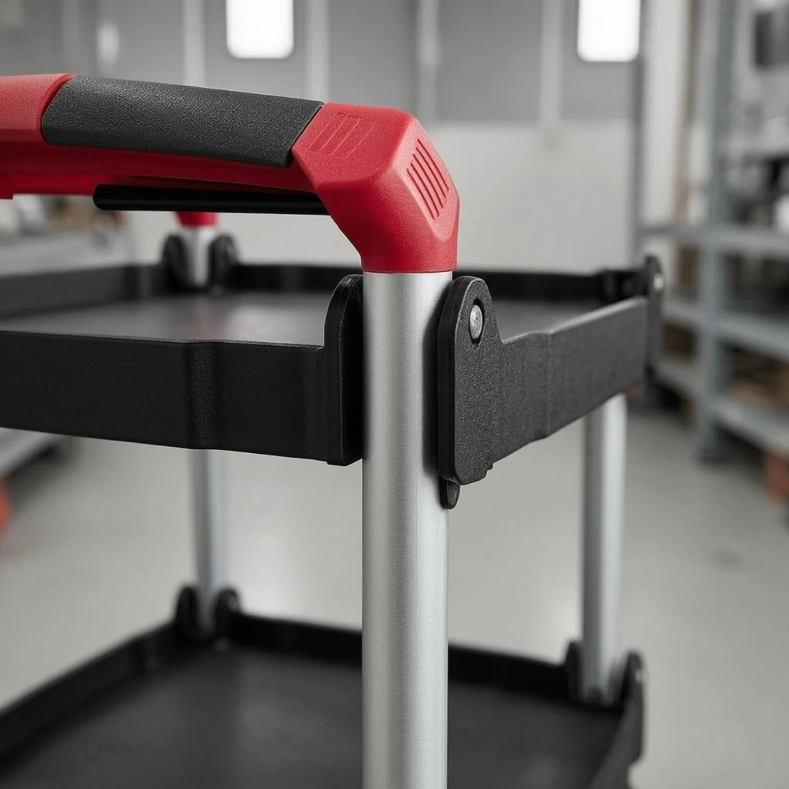 three-tier-folding-push-push-cart-padded-handles-3-tier-rolling-push-cart-storage-trolley-sturdy-household-mover-easy-to-clean