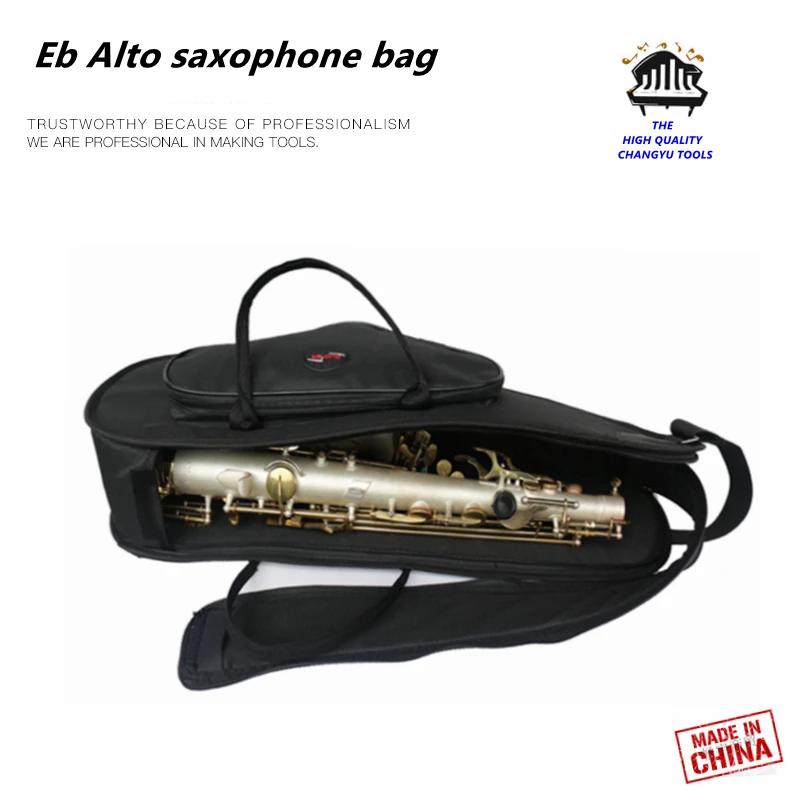 

1PCS Eb Alto saxophone box bag Wind instrument case parts Waterproof portable