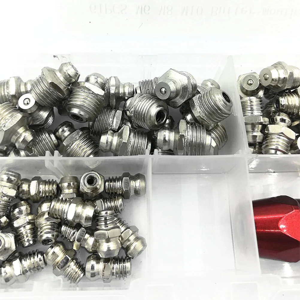 61 Pcs Straight Head Grease Drive Fitting Butter Mouth High-quality Fittings Flat