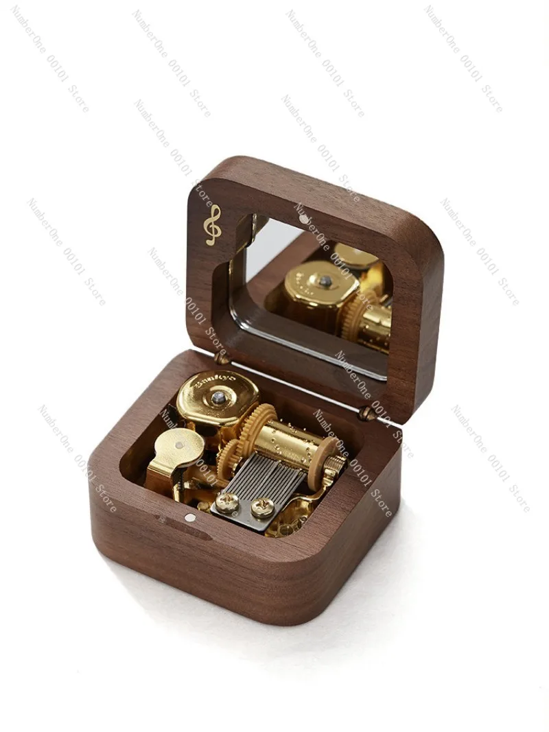 

Retro wooden music box | Music box customization, Sky City design