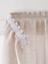 Magic Tape Sheer curtain For bedroom Kitchen Living room And Party Decor Easy To Insatll No Punching Needed Light Blocking