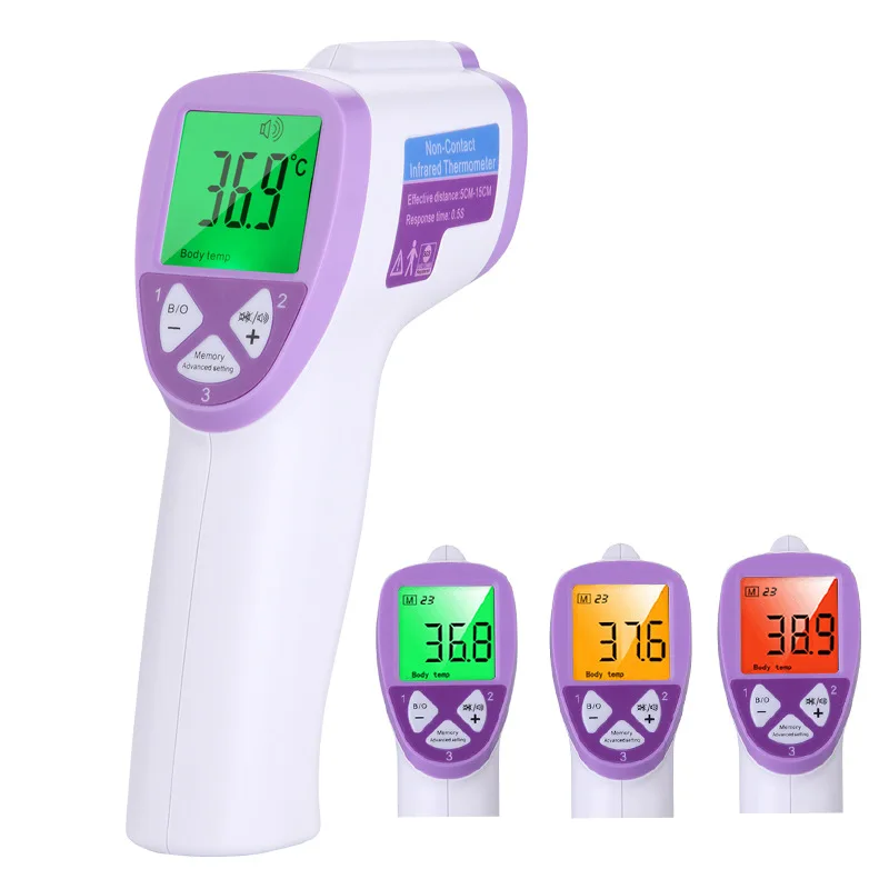 Infant Baby Adult Thermometer Medical Electronic Digital LCD Portable Non Contact Body Fever Infrared IR Forehead Thermometer