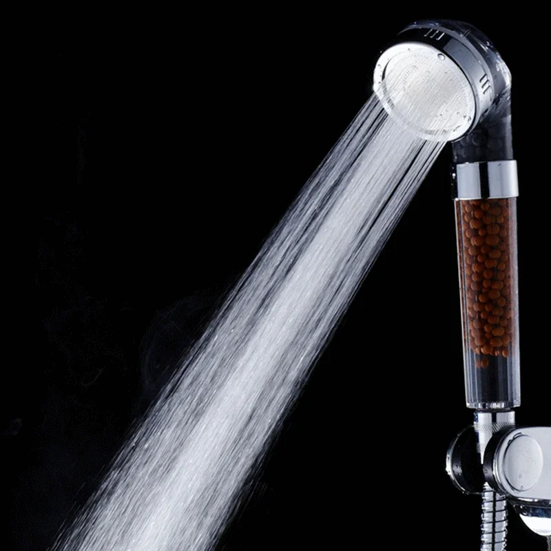 ATWFS Shower Filter Anion Tourmaline Supercharged Super Water-Saving Shower Heads Handheld Shower Spa Filter 088 image 2