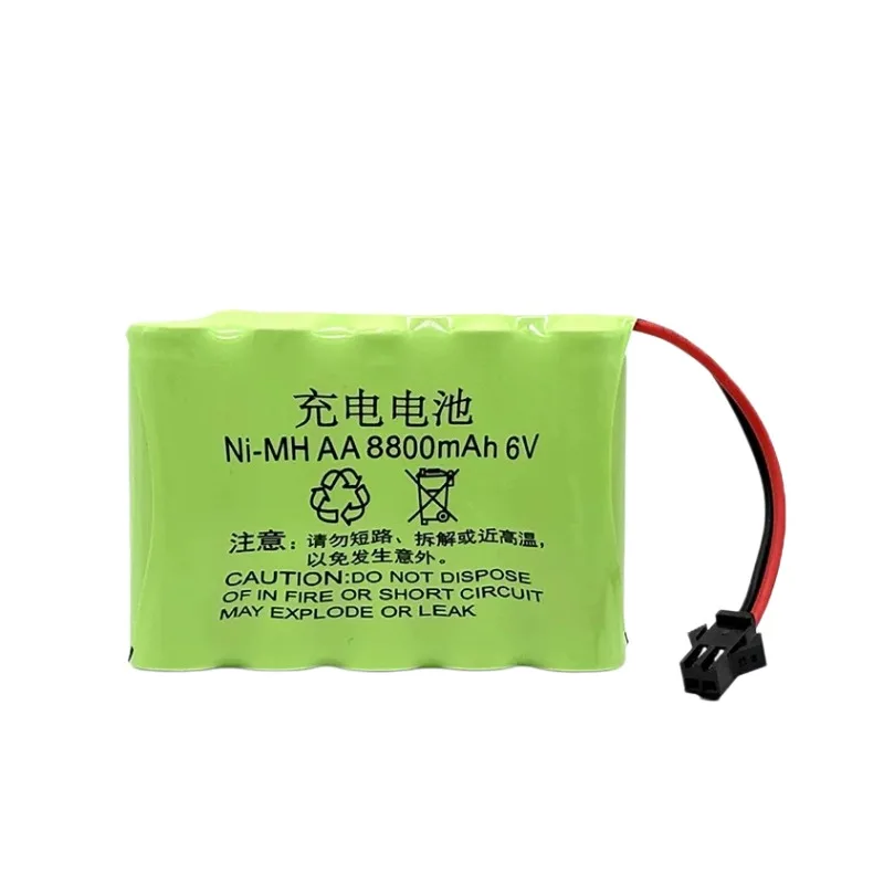 2PCS Large capacity AAA battery 3.6v, 8.4v, 6v, 7.2V remote control car battery pack 8800mAh car toy battery
