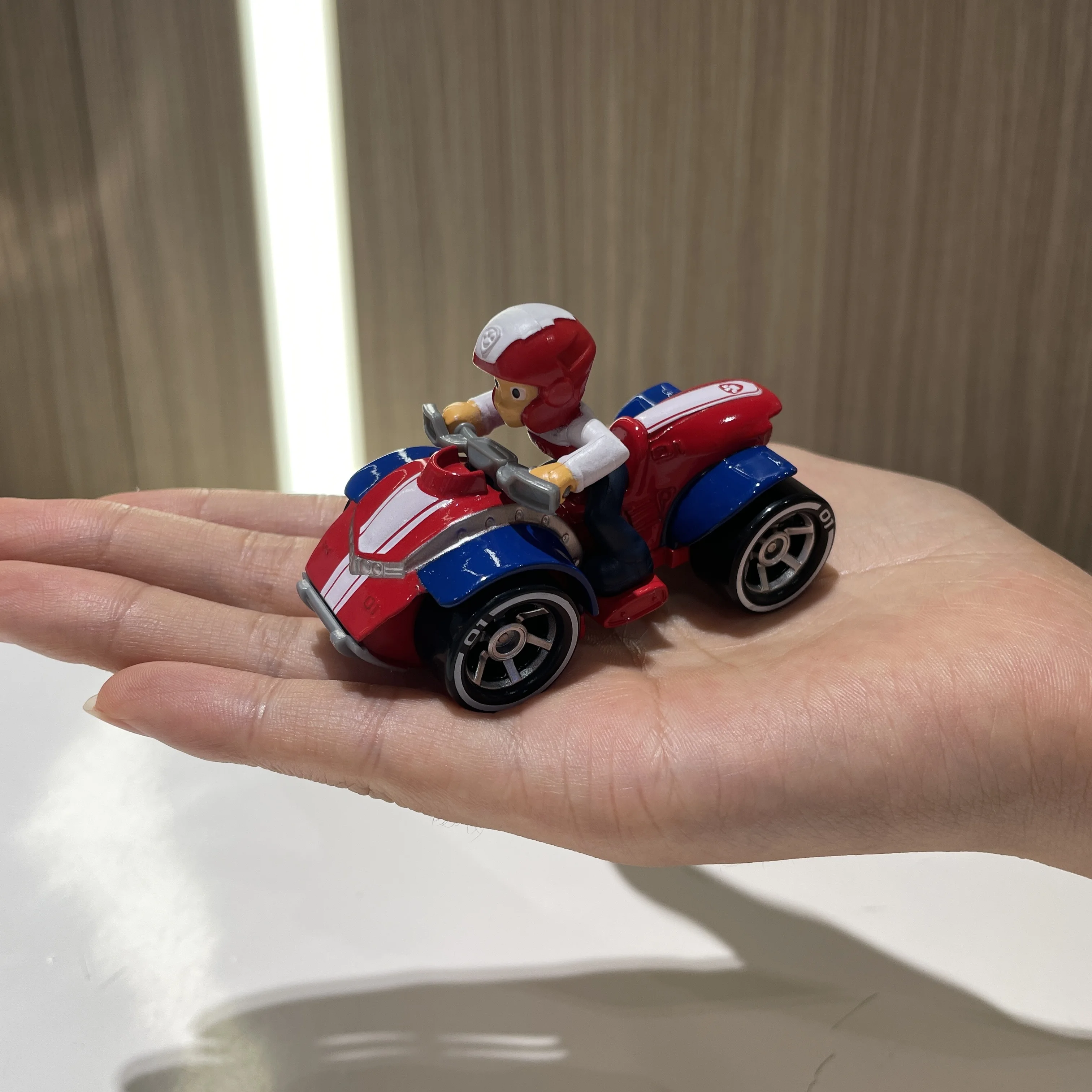 Boîte originale PAW Patrol Ryder véritable sauvetage en métal figurine à collectionner moulée sous pression échelle 1:55 anniversaire cadeau de noël figurine jouet