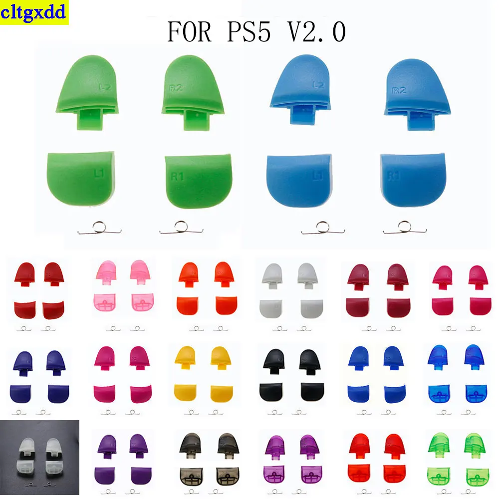 cltgxdd 1 set FOR PS5 V2.0 BDM-020 controller button crossover ABXY D board drive key touchpad options and shared button set