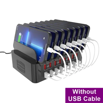 범용 멀티 USB 고속 충전기, 충전 스테이션 스탠드, 아이패드, 아이폰 14, 13, 삼성 S22, 샤오미 태블릿용, 16 포트, 3.5A 맥스, 150W
