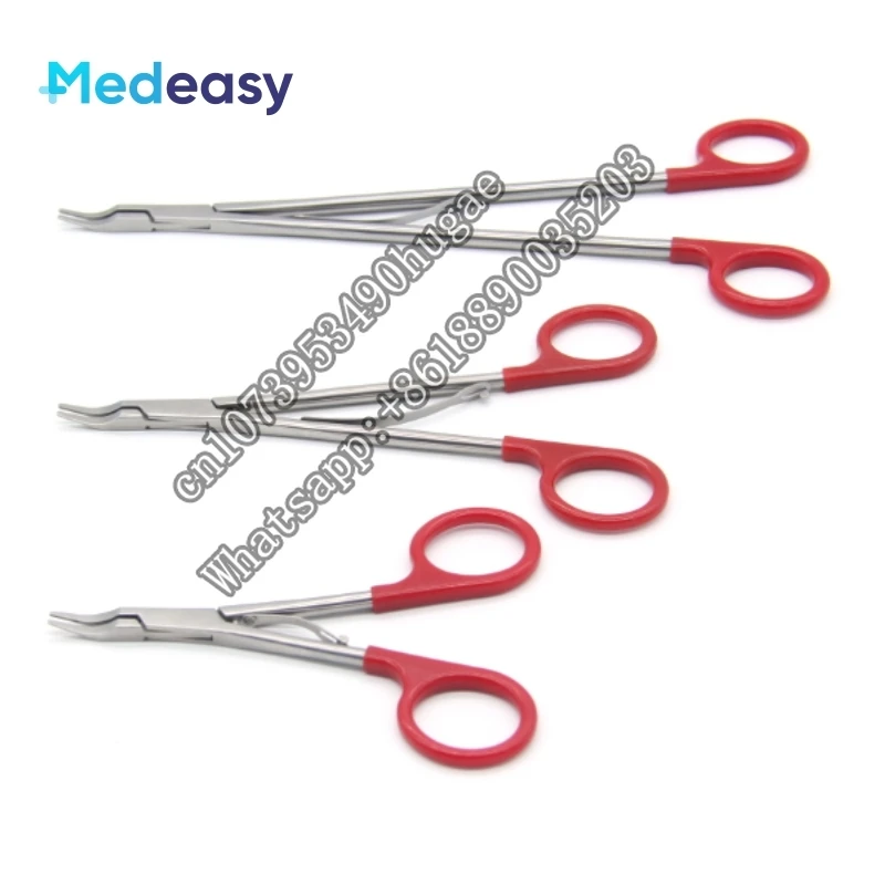 Open Surgery Weck Type Titanium Clip Applier, Medical Titanium Ligating Clips Applicator