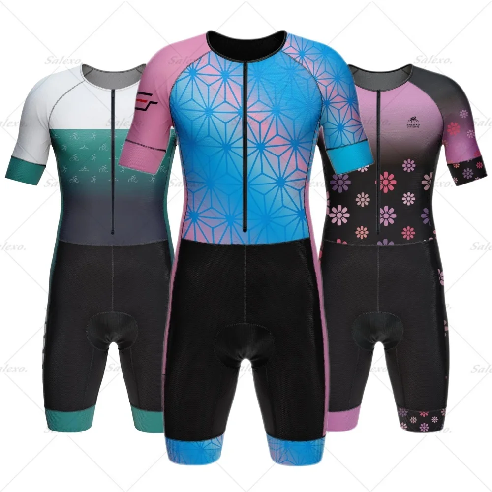 2026 Skinsuit Men's One Piece Bodysuit SHORT Cycling Jersey Ropa Ciclismo Hombre Bike Bicycle Clothing Race Riding Bike Uniform