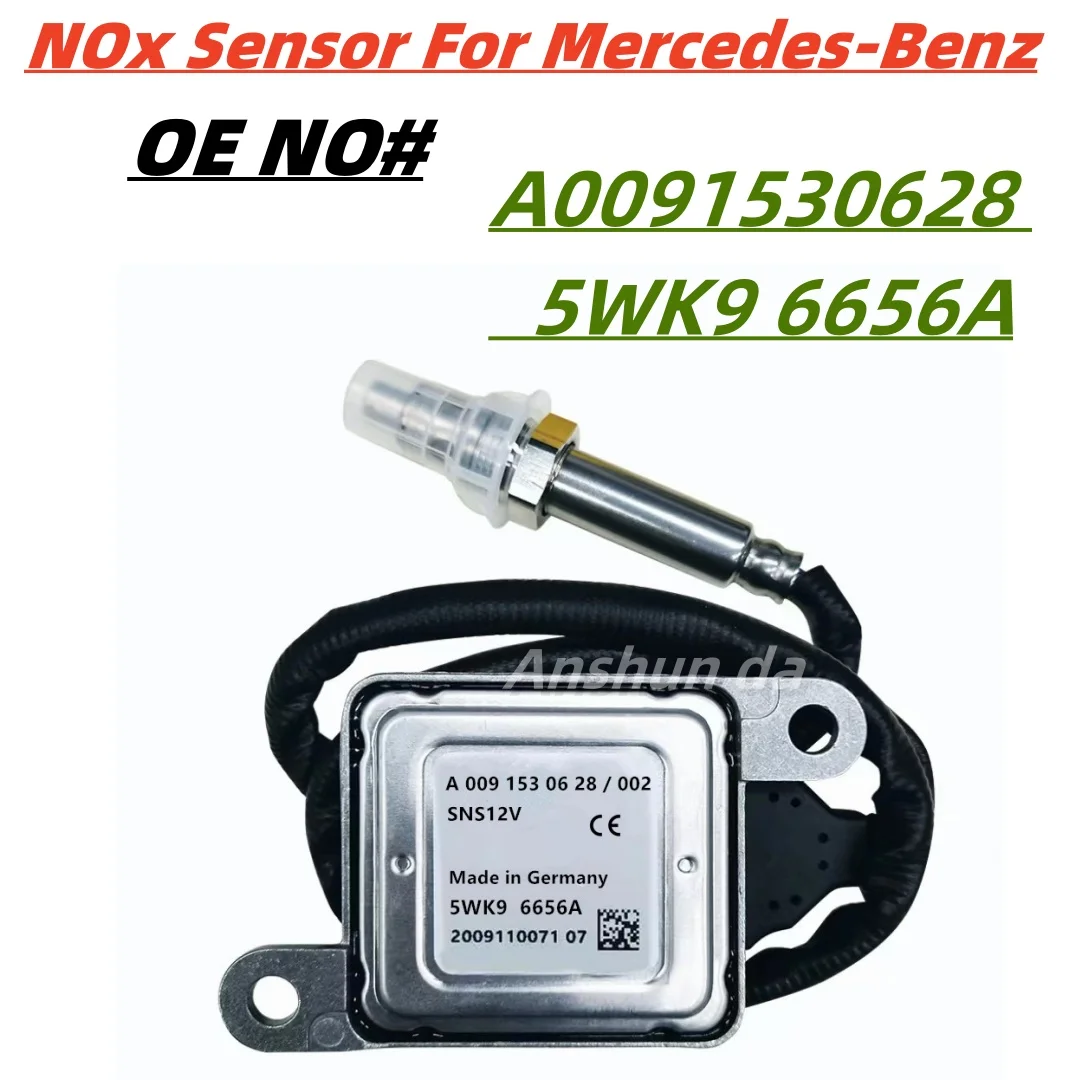 

A0091530328 5WK96656A Original New Nitrogen Oxygen NOx Sensor 12V For Mercedes-Benz Sprinter B907 B910 2.0