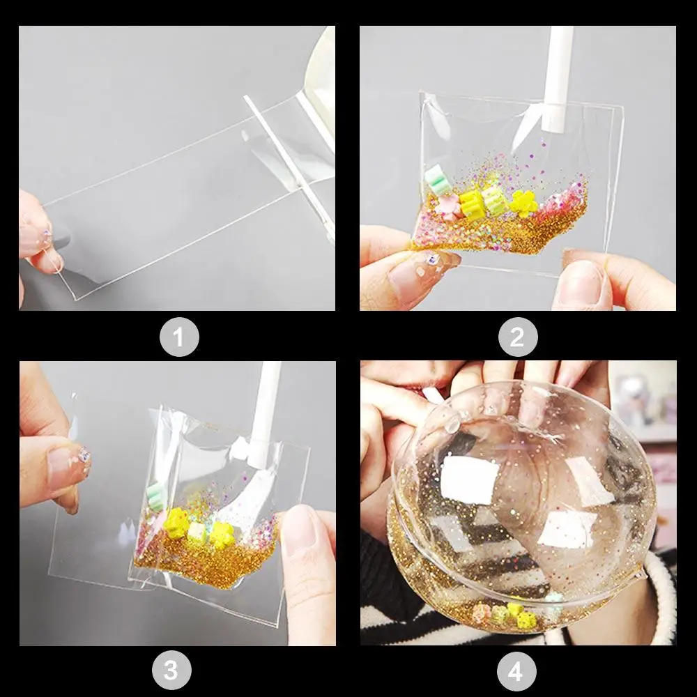 Double Sided Tape Nanos Tape Bubble Maker Kits Nano Tape Transparent DIY Balloon Blowing Tape Waterproof Reusable