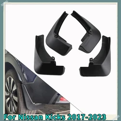 Car Splash Guard Mud Flap Dirtboard Fender for Nissan Kicks 2017-2023 Mudguards Accessories