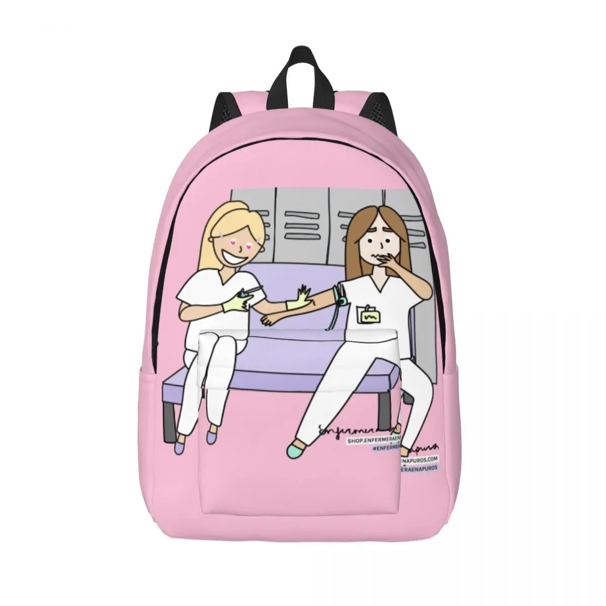 Mochila escolar para niño y niña, morral para estudiante, Enfermera, médico, preescolar, primaria, deportes