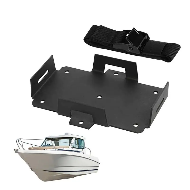 

Держатель автомобильного аккумулятора, лоток для морского аккумулятора для удержания деталей автофургона, автомобильные сменные аксессуары, электрическое оборудование для лодки