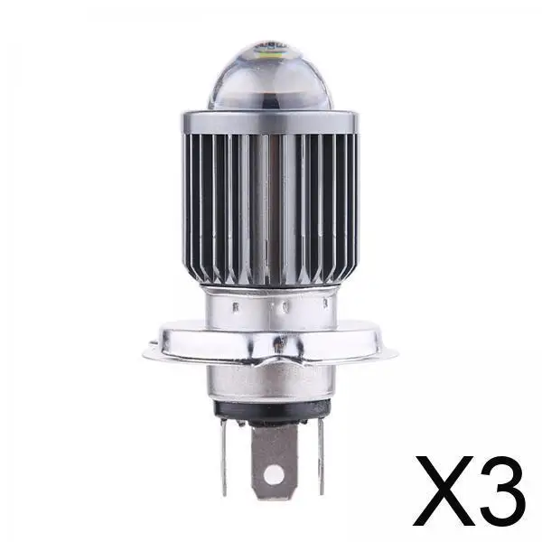 

Универсальные светодиодные лампы для фар H4 с линзой, 30 Вт, супер яркая лампа, энергосбережение для аксессуаров для обновления мотоциклов