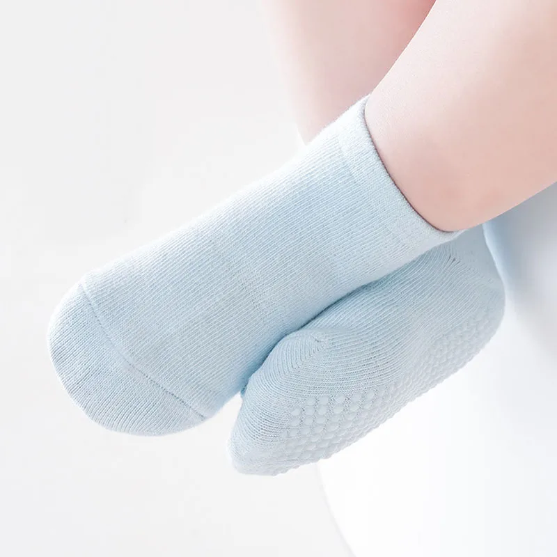 6 Paar rutschfeste Kindersocken für Kinder, Jungen, Mädchen, Baby, Innenbereich, Bodensocken, Kleinkinder, Laufen lernen, Söckchen – Detail 8