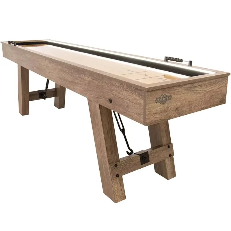 High-quality Indoor Leisure Entertainment Shuffleboard Game Dedicated 9'shuffleboard Table