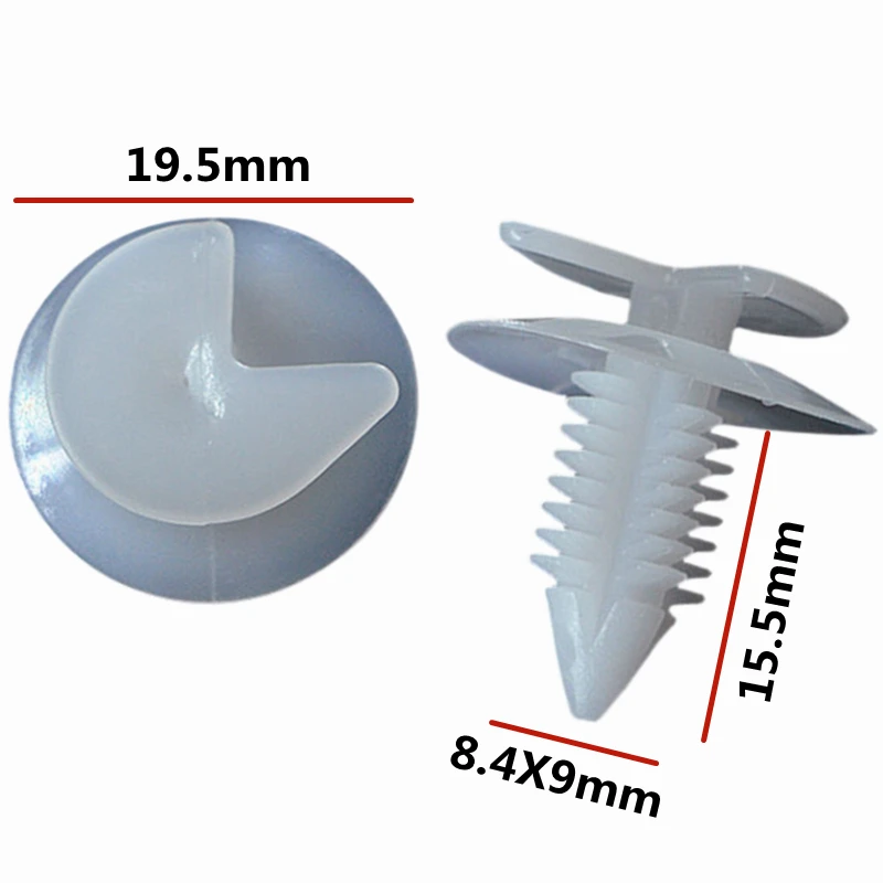 20Pcs OE: 175-867-299 175867299 Auto Door Trim Panel Retainer Clips Plastic Car Rivet Fastener Clip   D162