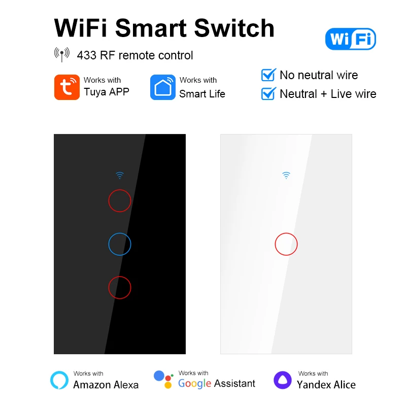 1/2/3/4 Gang Touch …