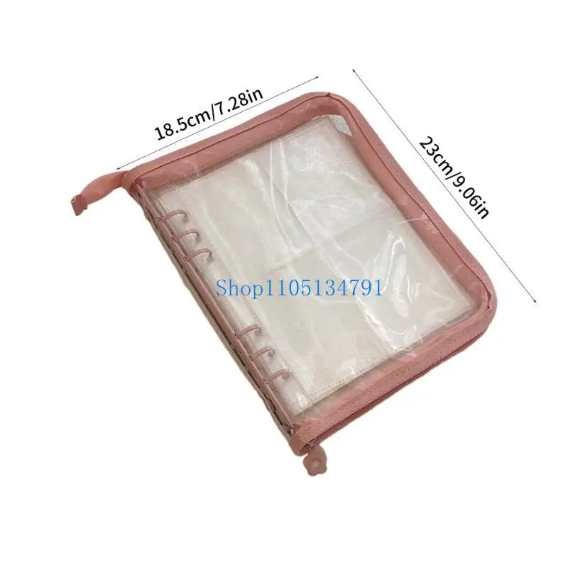 98Km Dây Kéo Phong Cách Bảo Quản Trang Sức Tập Sách Nhựa PVC Túi Kín Chống Oxy Hóa Trong Suốt Trang Sức Người Tổ Chức Động Đồ