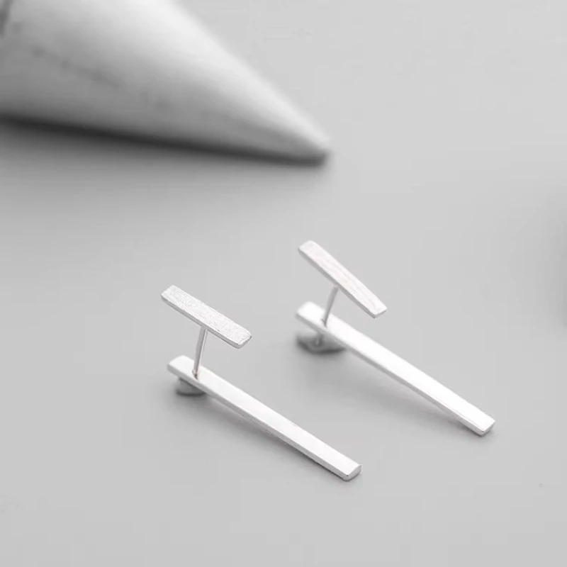 REETI New Hot Fashion 925 Sterling Silver Earrings dla kobiet Girls Gift Fashion Statement Biżuteria koreańskie kolczyki