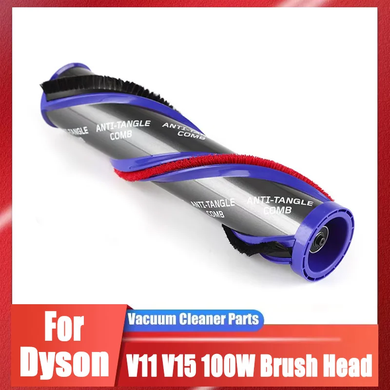 Roller Brush Replacement For Dyson V7 V8 V10 V11 V15 Vacuum Cleaner Parts, 100W Vacuum cleaner Cleaning Head Replacement Parts