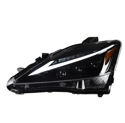 New Arrival full led lights For Lexus IS250  2006-2012 Year  LED Head Lamp Headlights Black Housingv2