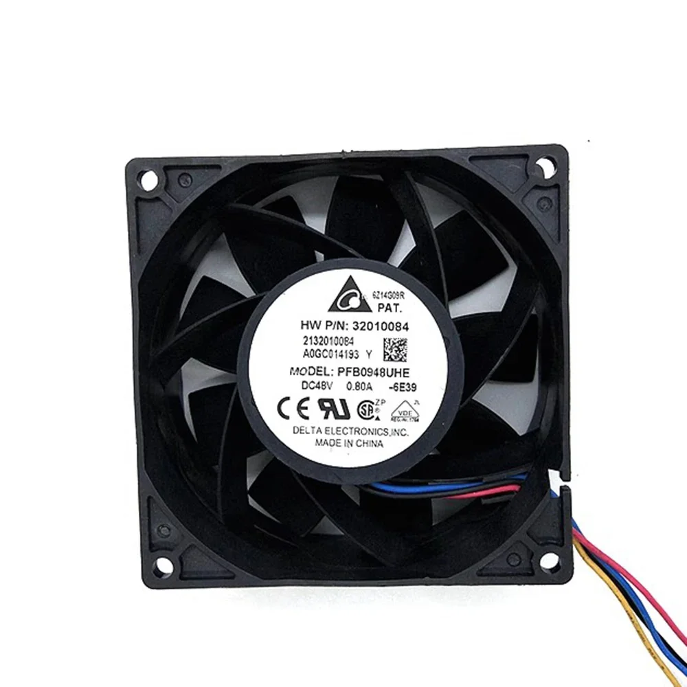 

for delta 90*90*38mm 4-wire PFB0948UHE 9038 90mm 48V 0.8A wire wind cooling fan