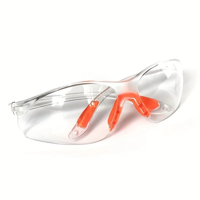 Safety Glasses -12 Piece Pack of Protective Glasses,Safety Goggles Eyewear Eyeglasses for Eye Protection with Clear Plastic Lens