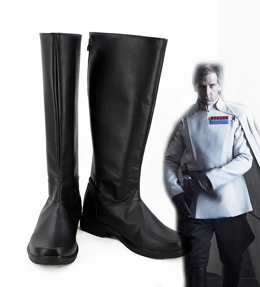 Orson Krennic Cosplay Stiefel Schuhe nach Maß jeder Größe für Unisex