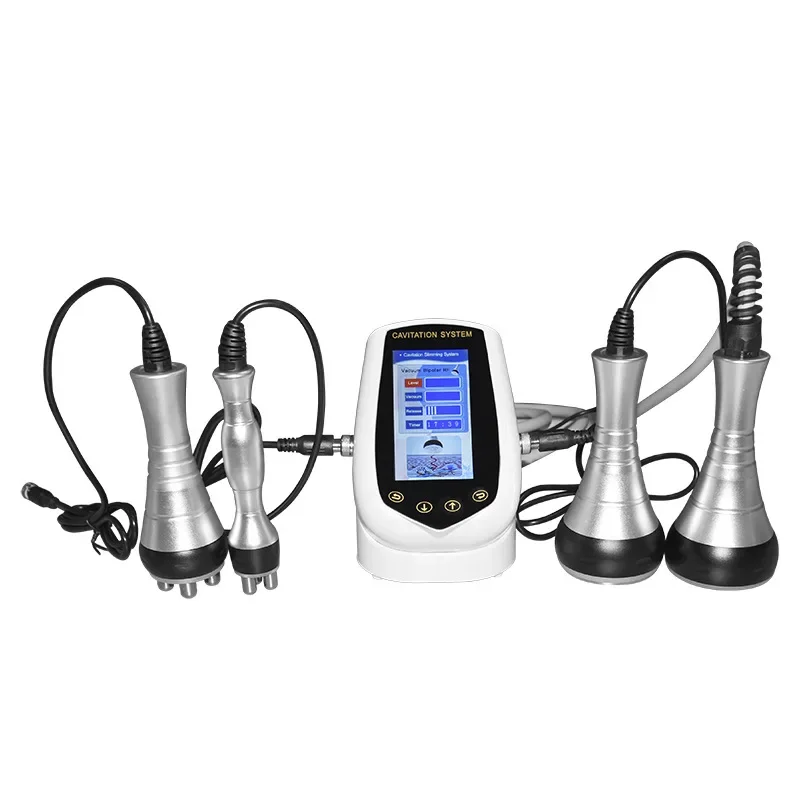 40K four-in-one desktop ultrasonic fat blasting machine RF negative pressure radio frequency instrument home beauty instrument
