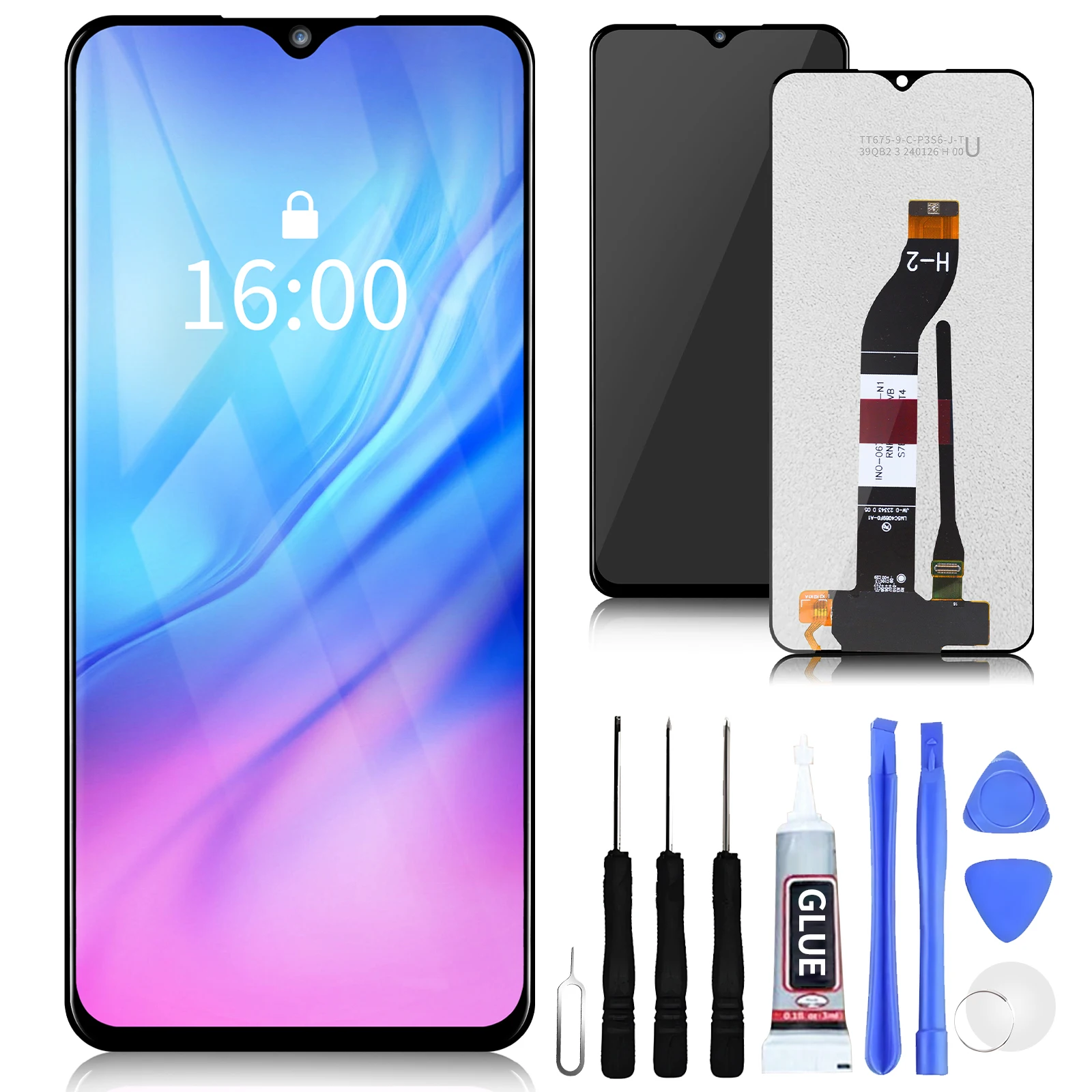 6.74 "oryginalny dla Xiaomi Redmi 13C wyświetlacz LCD z ekranem dotykowym Digitizer do Xiaomi Poco C65 część zamienna LCD