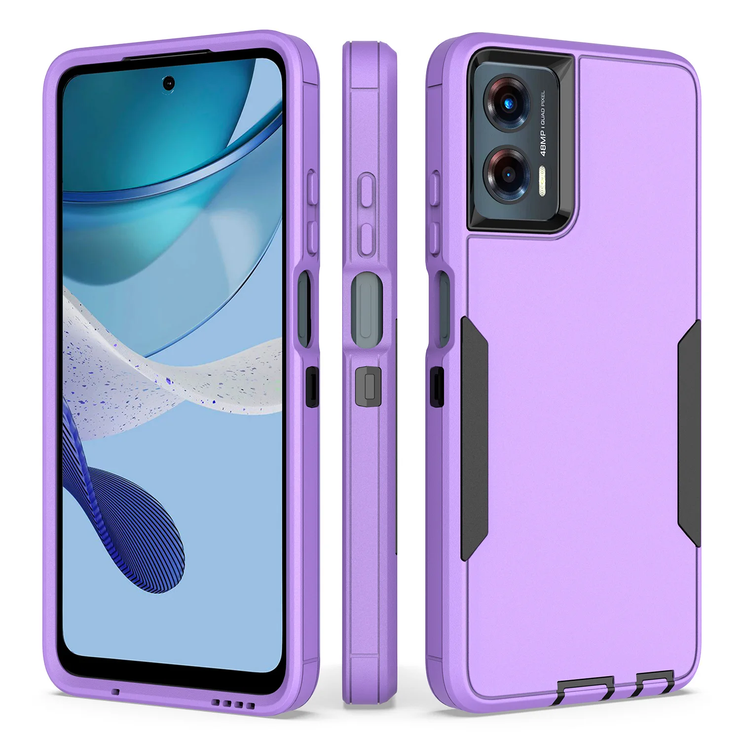 

Moto G 5G 2022 Cover Heavy Duty Shockproof Support Protective Bumper Case For Moto G 5G 2022/ G 5G 2023 / Edge Plus 2023