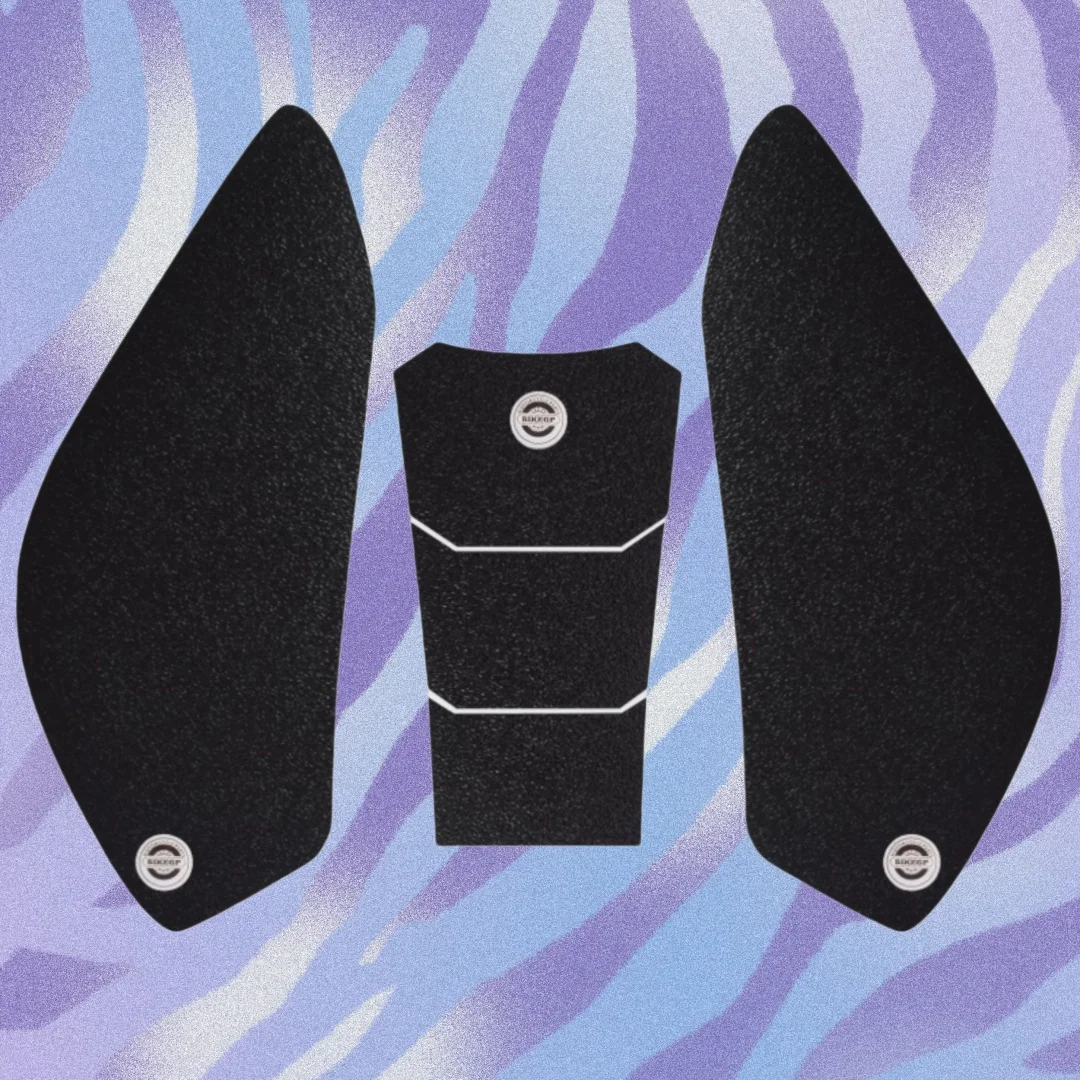 for KAWASAKI ZX-6 2009-2011 motorcycle fuel tank sticker fish bone sticker anti-slip protection side sticker