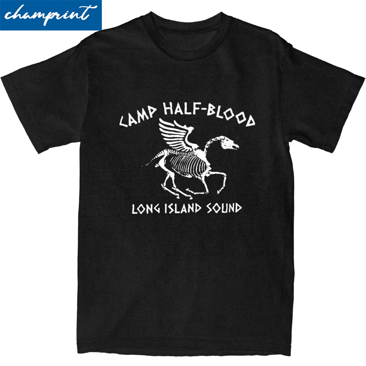 Camp Half-Blood Nico DiAngelo T Shirts for Men Women Pure Cotton Awesome T-Shirt Crew Neck Percy Jackson Tees Clothes Summer