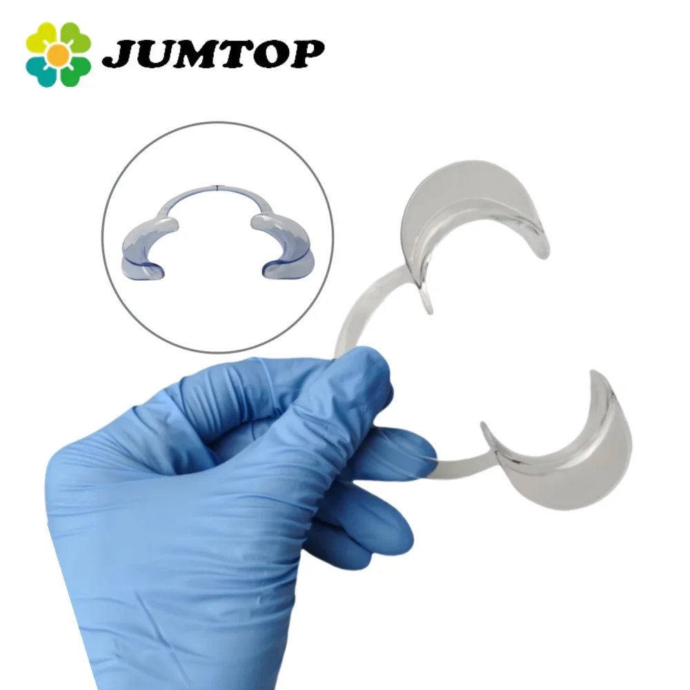 C-Shape Dental Mouth Opener, Cheek & Lip Retractor for Orthodontics and Teeth Whitening